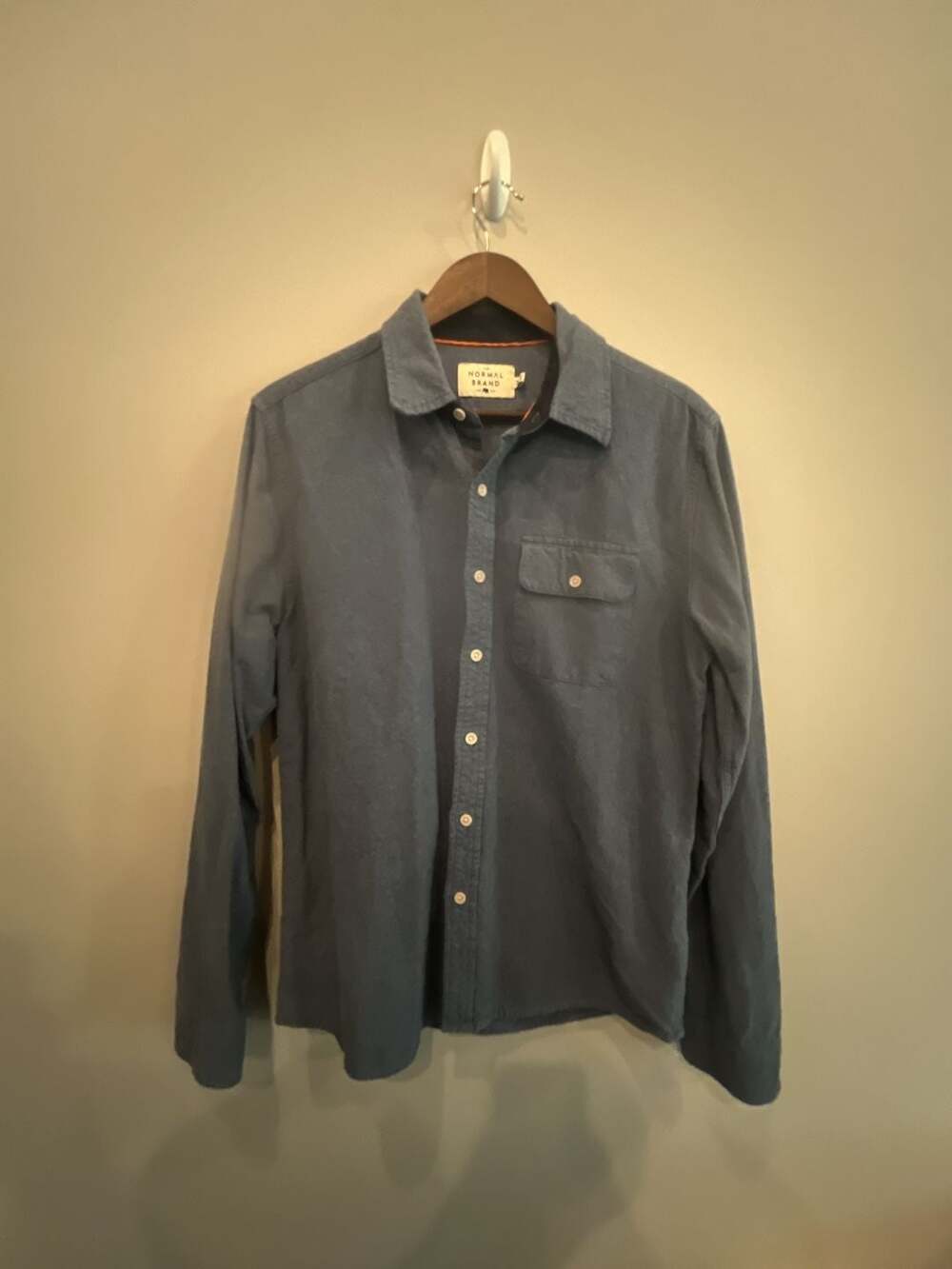The Normal Brand Men's Solid Button-Down Shirt